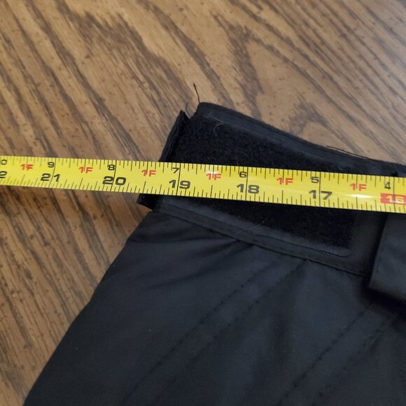 Swiss Tech Men's Black Water Resistant Double Cargo Snow Pants Large (36/38) - Picture 10 of 11